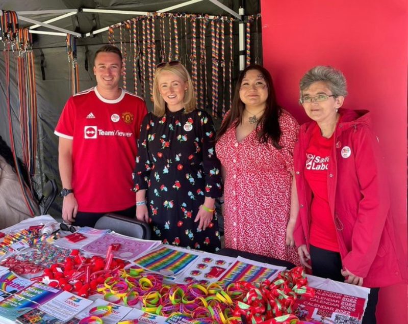 Salford Labour stall